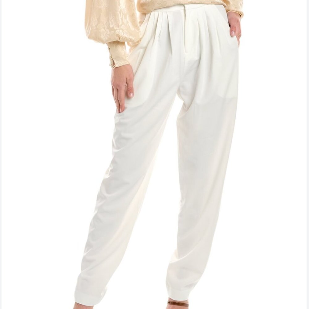 Robby Kobo Leone Pants in Ivory NWT